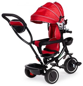 Detská trojkolka - kočík Ecotoys BeBe červená