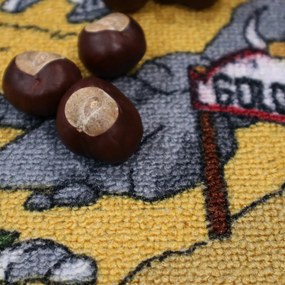 AladinWorld Expres, Detský kusový koberec Western, 50x200, viacfarebná, detská izba