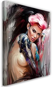 Gario Obraz na plátne Žena si zakrýva prsia - Dmitry Belov Rozmery: 40 x 60 cm