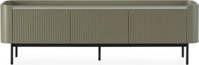 Zelený TV stolík 180x55x40 cm Willa – MOME