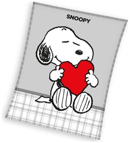 Detská deka Snoopy Love