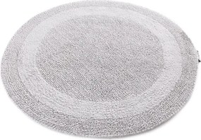 Kúpeľňový koberček Javo Cotton popolový kruh