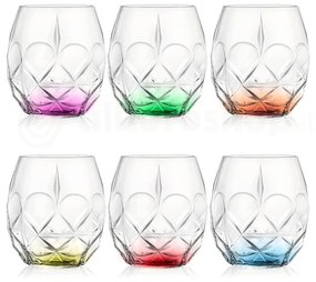 RCR ALKEMIST COLOR POHÁR 380ML SADA 6 KS