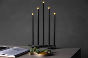 Čierna dizajnová stolová lampa BJORNFJALLET