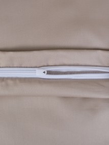Saténová obliečka na vankúš 50 x 70 cm - Diana cappuccino