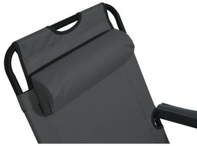 Cattara 13513 Skladacie ležadlo Comfort, antracit, 155 x 61 cm