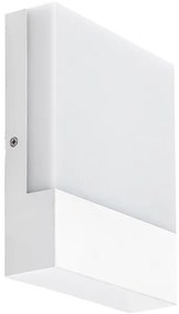 Rabalux 77098 - LED Vonkajšie nástenné svietidlo GIMONE LED/10W/230V IP44 biela