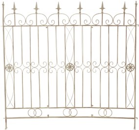 Mriežka na popínavé rastliny Mangold - 115 x 125 cm - Krémová antik