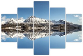 Obraz hôr a ich odrazu (150x105 cm)
