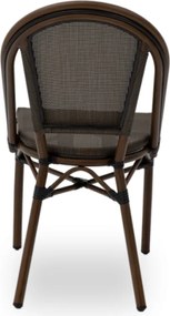 NICE záhradná stolička brown