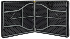 Skládací cateringový stůl RICO 152 cm černý