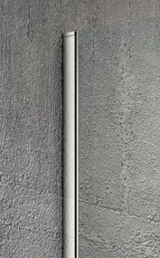 Gelco Gelco, VARIO CHROME jednodielna sprchová zástena na inštaláciu k stene, sklo nordic, 800 mm, GX1580-05