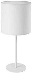PALNAS Moderná stolná lampa ZITA, 1xE27, 23W, biela
