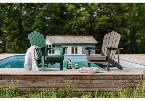 Zelené plastové záhradné kreslo Adirondack – Bonami Selection