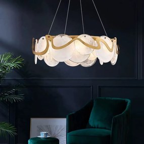 Toolight Toolight, stropné svietidlo, 8xE14, APP1544-8CP, zlatá matná, OSW-04064