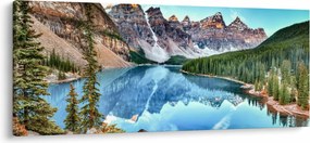 Obraz - Moraine lake (120x50 cm)