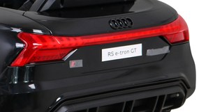 RAMIZ Elektrická autíčko Audi RS E-Tron GT - čierne - 4x25W - BATÉRIA - 12V7Ah - 2023