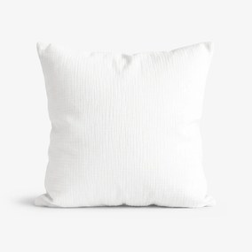 Goldea mušelínová obliečka na vankúš - biela 40 x 40 cm