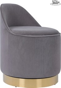 XXXLutz OTOČNÁ TABURETKA, textil, 52/68 cm MID.YOU - Kreslá - 005937039204