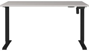 Pracovný stôl s elektricky nastaviteľnou výškou 80x140 cm Boras – Germania