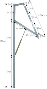 Zdvíhací kovový rošt do postele 90x200 cm