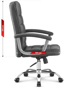 Otočná kancelárska stolička HC-1020 Grey