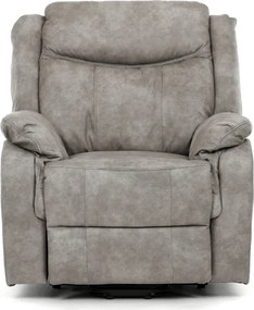 Polohovacie kreslo sivé, elektrické TV-Q8668 GREY3