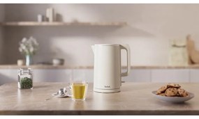 Krémová rýchlovarná kanvica 1,5 l Thermo Protect KO140AE0 – Tefal