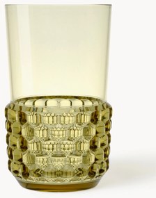Poháre na vodu so štruktúrovaným vzorom Jellies, 4 ks