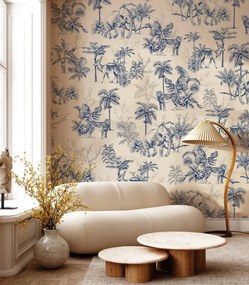 WALLCOLORS Power of Jungle Sepia wallpaper - tapeta POVRCH: Prowall Eco