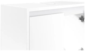 LIVARNO home Skrinka pod umývadlo Oslo, 60 x 55 x 28 cm, biela  (100364879)