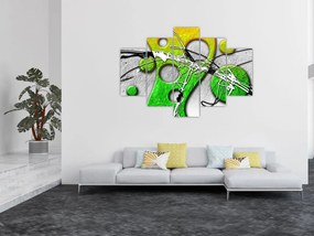Abstraktný obraz (150x105 cm)