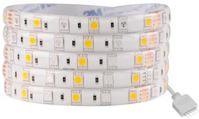 LED RGBW Stmievateľný vonkajší pásik 5m LED/24W/12V IP65