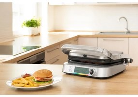 Sencor kontaktný gril 2100W/230V matný chróm