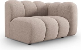 Béžový modul pohovky (pravý roh) Lupine – Micadoni Home