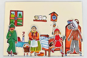 MARIONETINO Bábkové divadlo – Červená Čiapočka a Janko a Marienka (kompletný set)