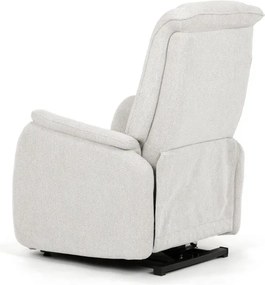 Polohovacie kreslo béžové, elektrické TV-L8963 CRM2