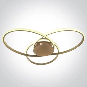 Moderné svietidlo ONE LIGHT stropné svietidlo 60W 63154D/CH/W
