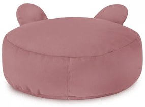 Plyšová podnožka TEDDY svetlo rúžová