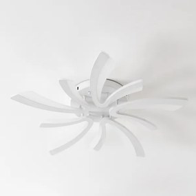 Brilagi - LED Stmievateľný prisadený luster TWIST LED/55W/230V 3000-6500K biela + DO