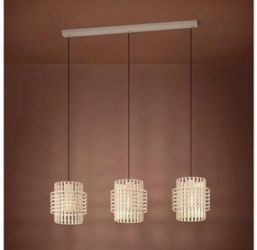 Eglo 390147 - Luster na lanku OLTAMAR 3xE27/40W/230V krémová