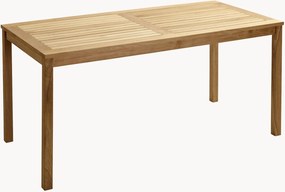 Záhradný stôl z tíkového dreva Rosenborg, 165 x 80 cm