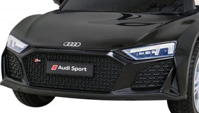 Ramiz Audi R8 LIFT Auto na batérie čierne + diaľkové ovládanie + EVA kolesá + MP3 + LED