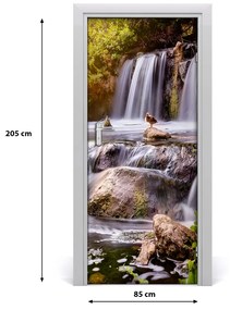 Fototapeta na dvere samolepiace vodopád 85x205 cm