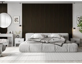 Mexen Lam-B, akustické stenové lamely 275 × 30 cm, HDF doska 4 mm, technická dyha, eben kráľovský, S100-275307-3015-020