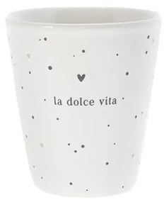 Espresso Paperlook/La Dolce Vita Black dot