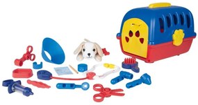 Playtive Plyšové zvieratko v prepravnom boxe (plyšový psík)  (100380104)