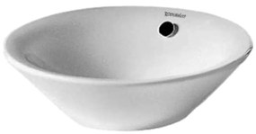 Duravit Starck 1 - Umývadlová misa Ø 330 mm, biela 0408330000