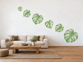 Listy monstery arch 46 x 34 cm