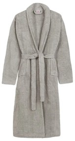 Sivý bavlnený župan veľkosť M/L Terry – HIP